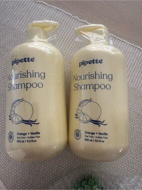 Pipette Nourishing Shampoo for Kids - Orange Vanilla bundle of 2